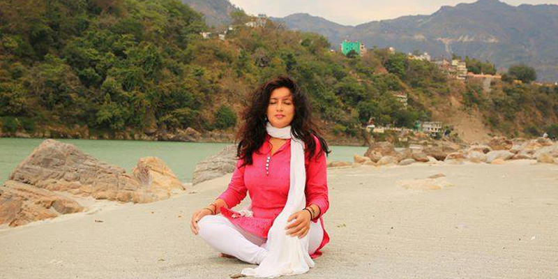 Meditation at Ganga River