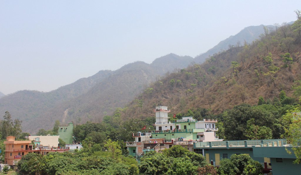 View from Rishikul Yogshala