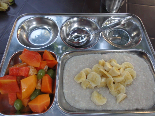Food at Rishikul Yogshala